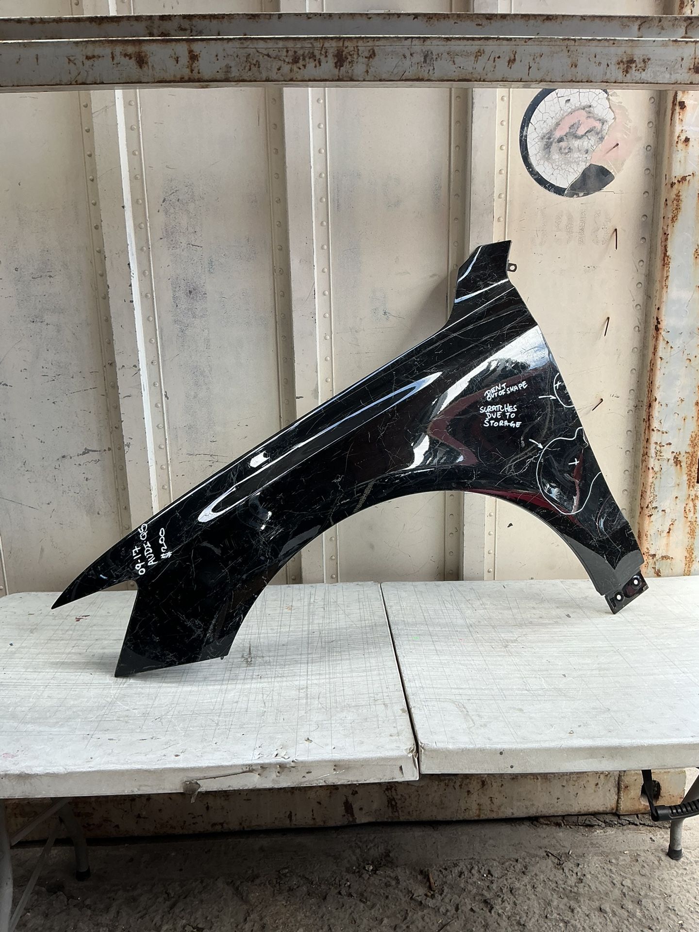 2009 - 2017 Audi Q5 Driver Side Fender