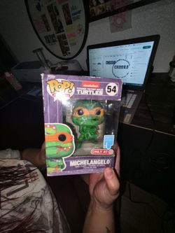 Funko Pop TMNT Michelangelo Art Series #54