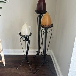 Large Candle Holders 