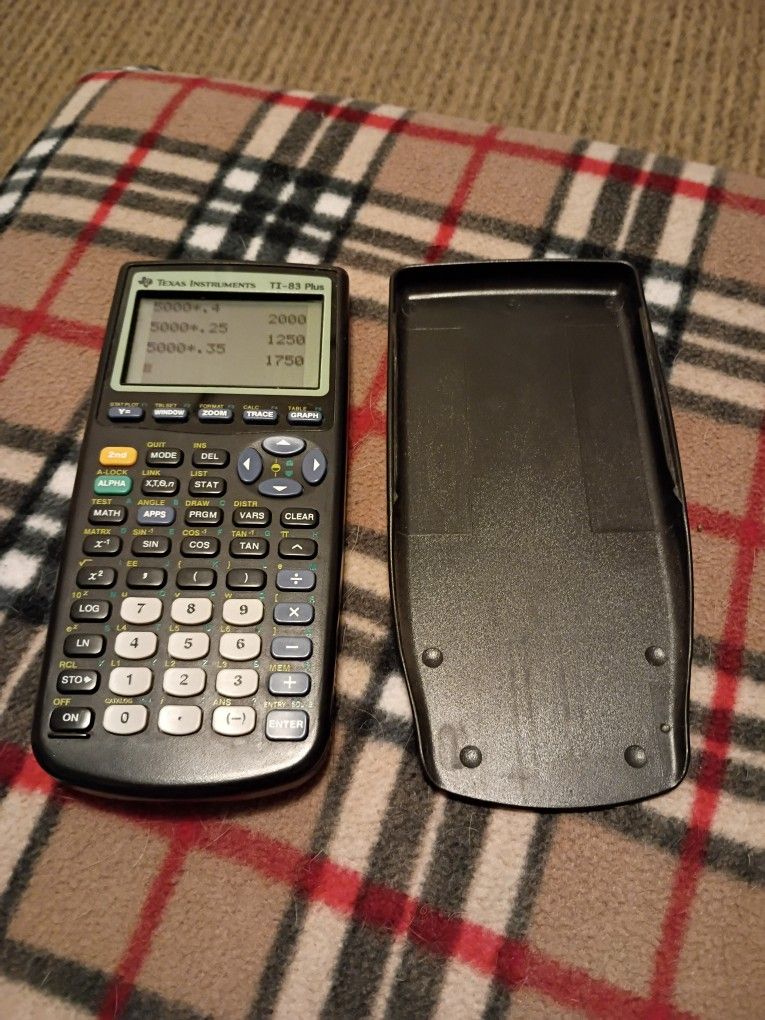 Texas Instruments Ti-83 Plus Calculator