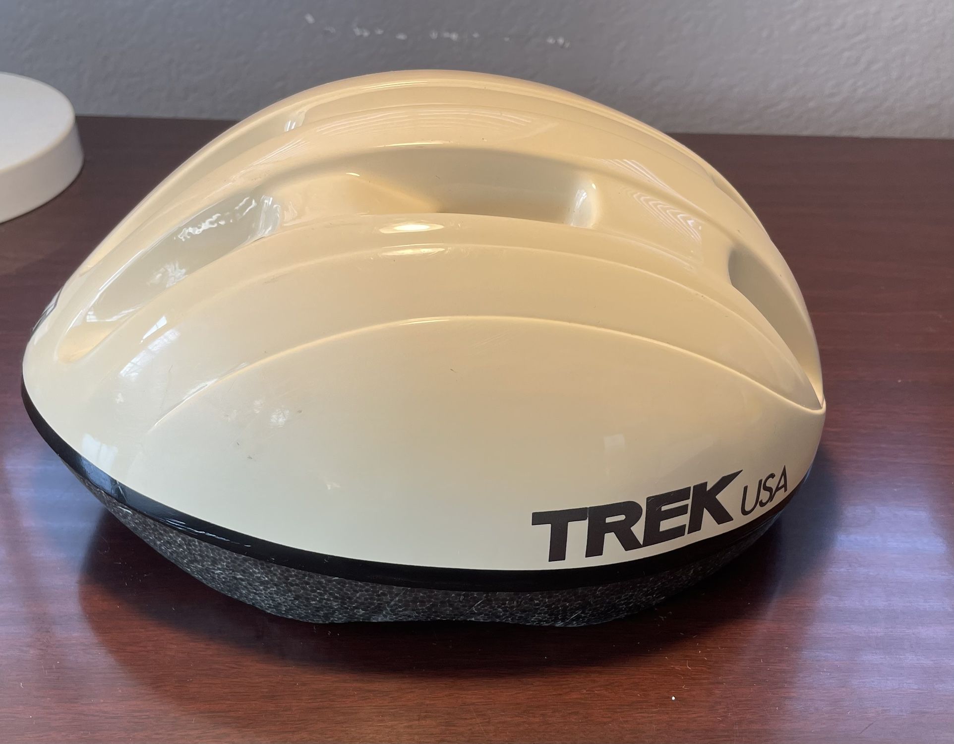 Trek USA Criterium Bicycle Helmet Size Small Pearl White Vintage 1994