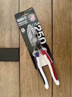 Klein Tools 9" Lineman's Pliers USA 250th Edition