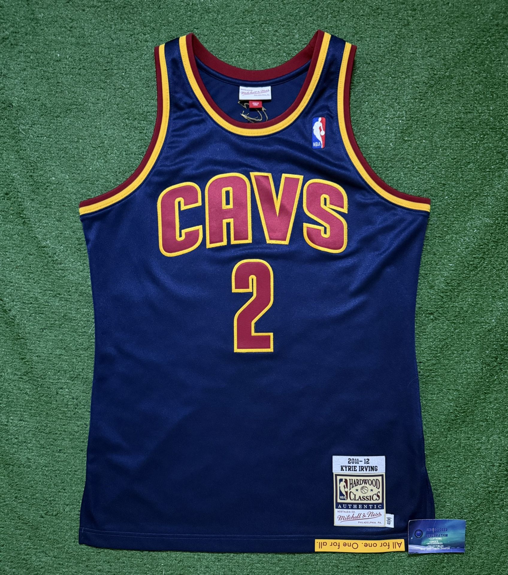 Kyrie Irving Rookie 2011-12 Cleveland Cavaliers Mitchell & Ness Authentic Jersey Medium