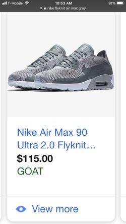 Nike Air Max 90 Ultra 2.0 Flyknit Sz11.5