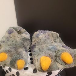 Used Men's And Women's Monster Slippers $5 Each