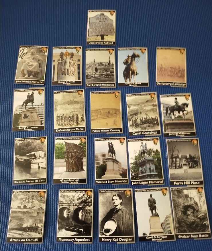 US National Parks Collector Cards
