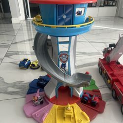 paw patrol lookout playset