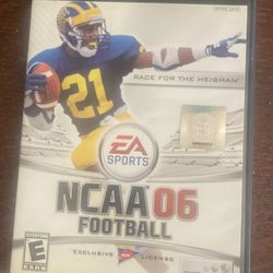 NCAA Football 06 2006 PS2 CIB with manual 