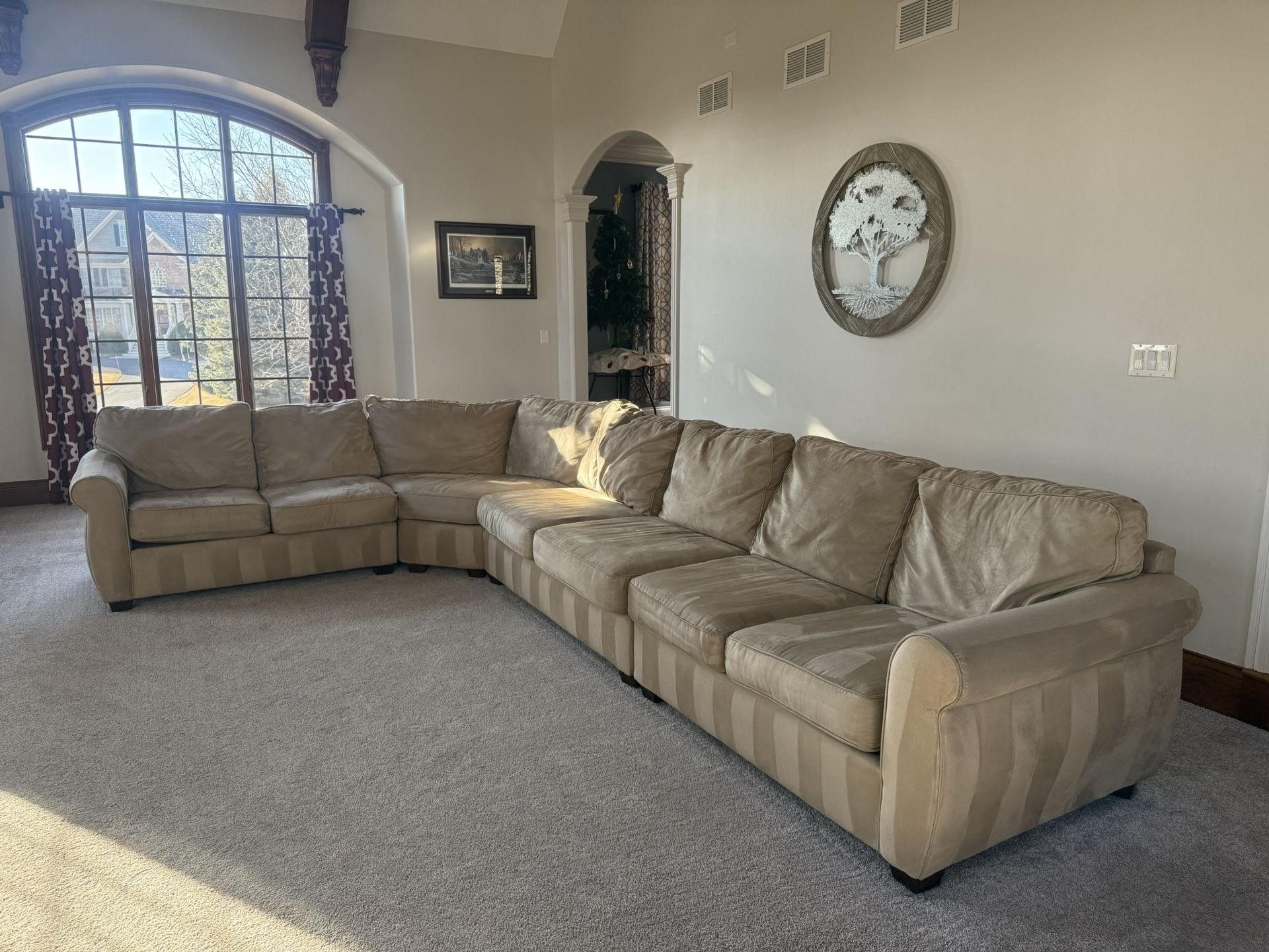 Ethan Allan 4 Pc Sectional Sofa