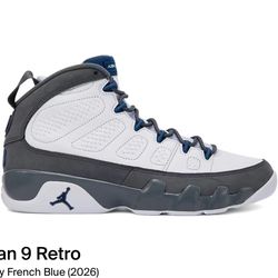 Jordan 9 Flint Grey
