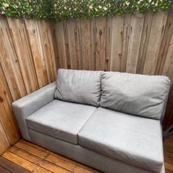 Modern Gray Loveseat / Couch Section – Great Condition!