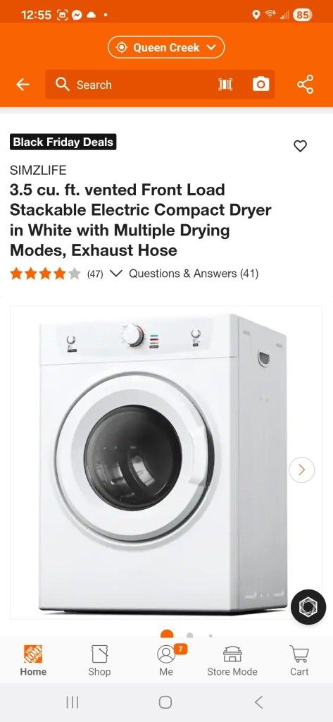 Compact Dryer New! Works Great π