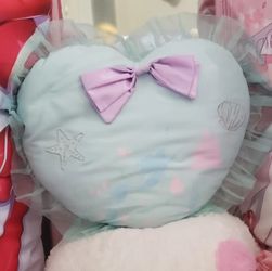 Disney The Little Mermaid Heart Cushion