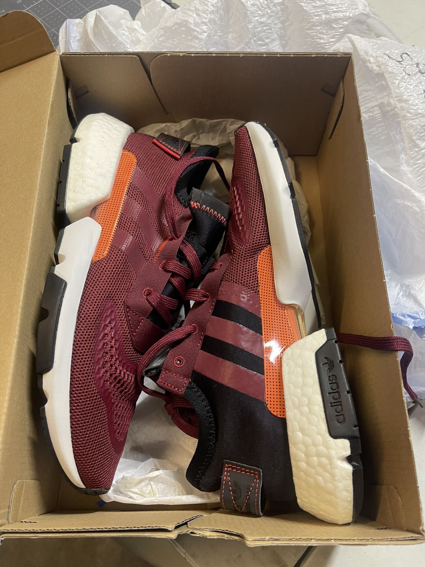 2 New Pairs Of Men Or Women’s Shoes One Is Adidas The Other Is A Pair Of Black Vans Both Are Size 9 Men’s Take Both For $40 