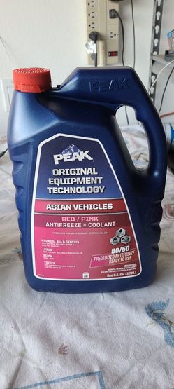 Pink Coolant For Prius Or Hybrid Cars