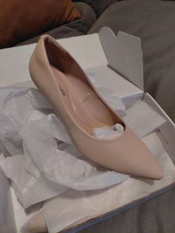 Nude Pointed-Toe heels