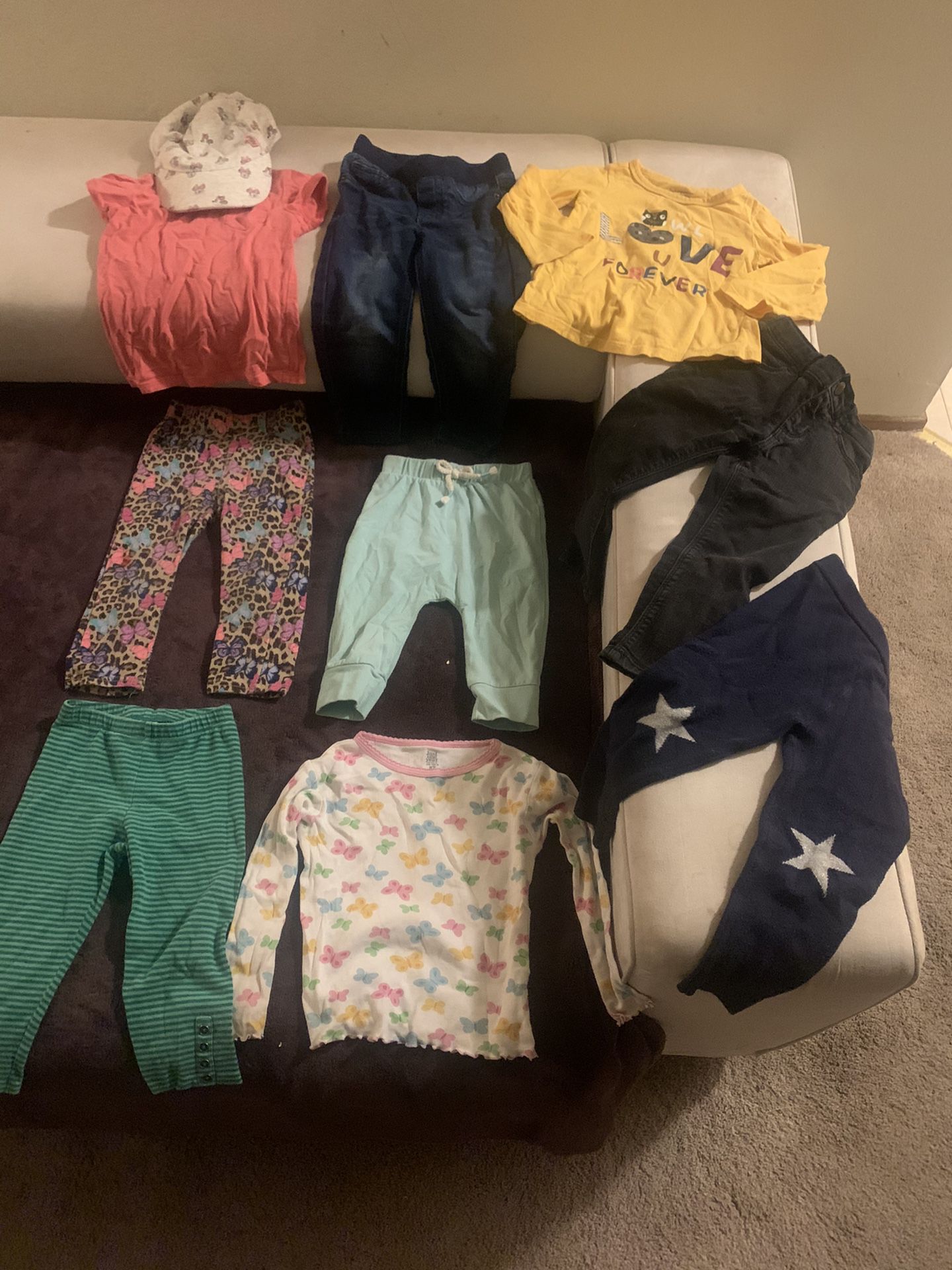 Girls Clothes 1-2 Years Old 