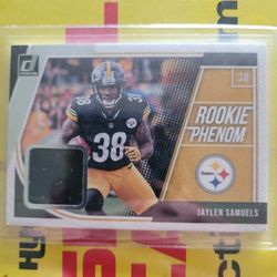 18 Donruss RP Jaylen Samuels Patch RC!
