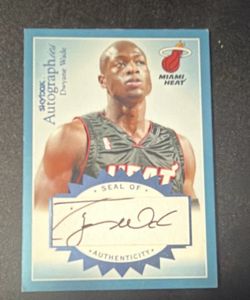 Fleer/SkyBox 2003-04 AUTOGRAPH Dwyane Wade Auto A-DW2 Heat #170/200
