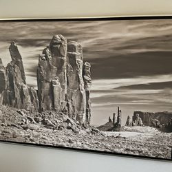“ Bold Monument Valley “ -  Sepia Tone Print 