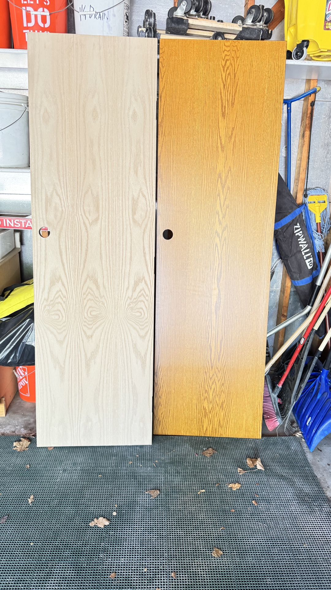 Flat Panel Solid Core Oak 24 X80