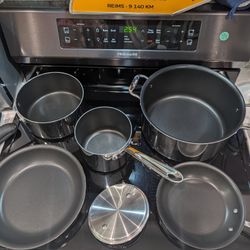 All Clad Non Stick D3 Stainless Steel 10 Piece Set