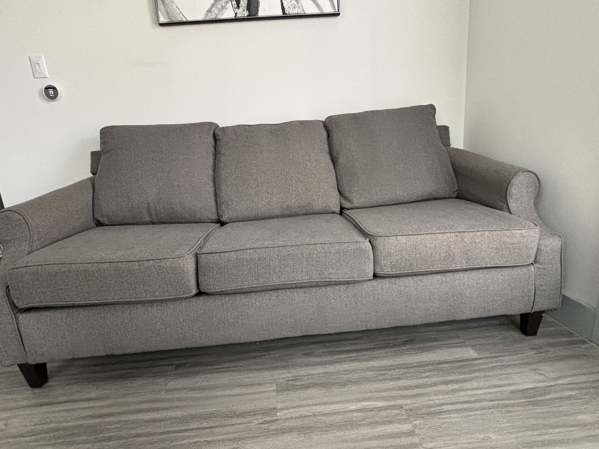 Dark Grey Couch