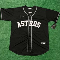 Houston Astros Jose Altuve Black Jersey