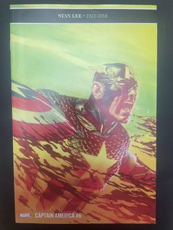 Captain America # 6, vol. 9  Beautiful Alex Ross cover 