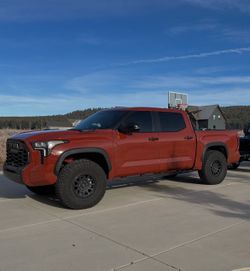 2024 Toyota Tundra TRD Pro (leveled and 37inch tires)