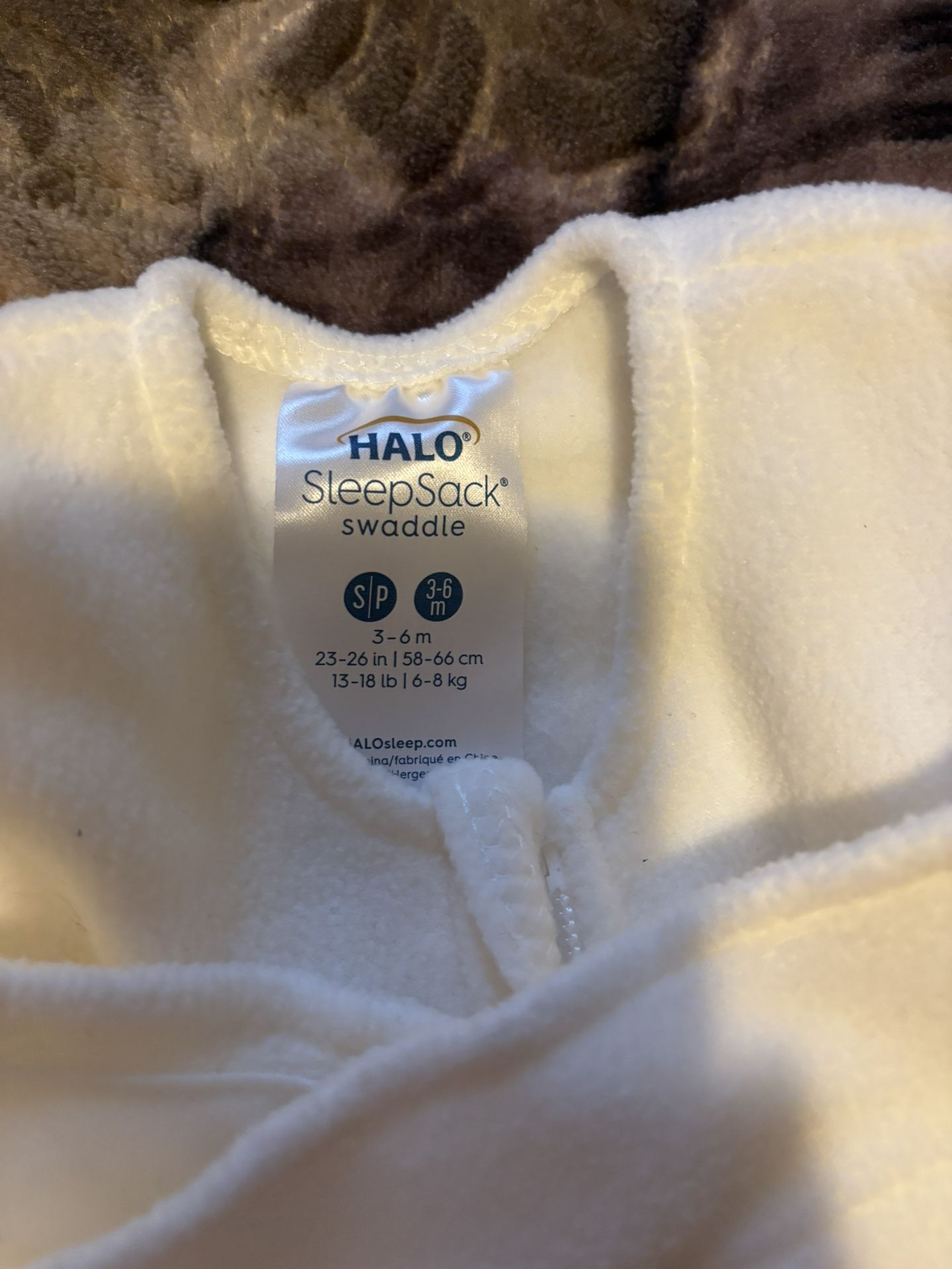 Halo sleep sack