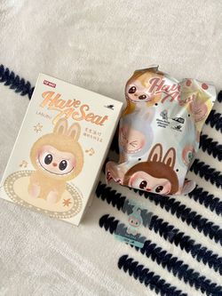 Labubu Have A Seat Vinyl Plush