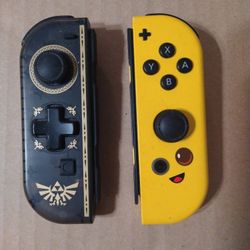 *For Parts* Nintendo Switch Joy Cons Zelda & Fortnite Edition