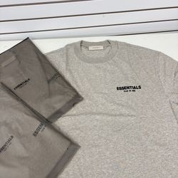 Large Dark Oatmeal Essential Shirt Brand New Spring Special 