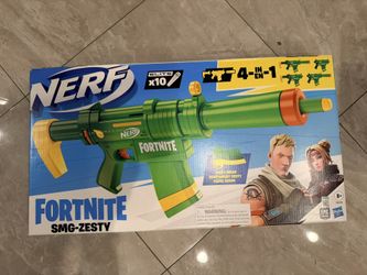 Brand New Hasbro NERF Fortnite SMG-Zesty Elite Dart Blaster