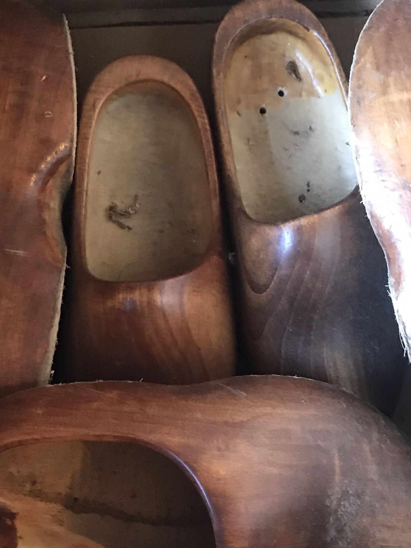 Dutch wooden shoes/ planters