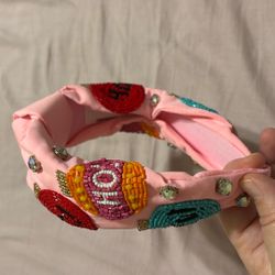 Headband Hoho. Beaded  