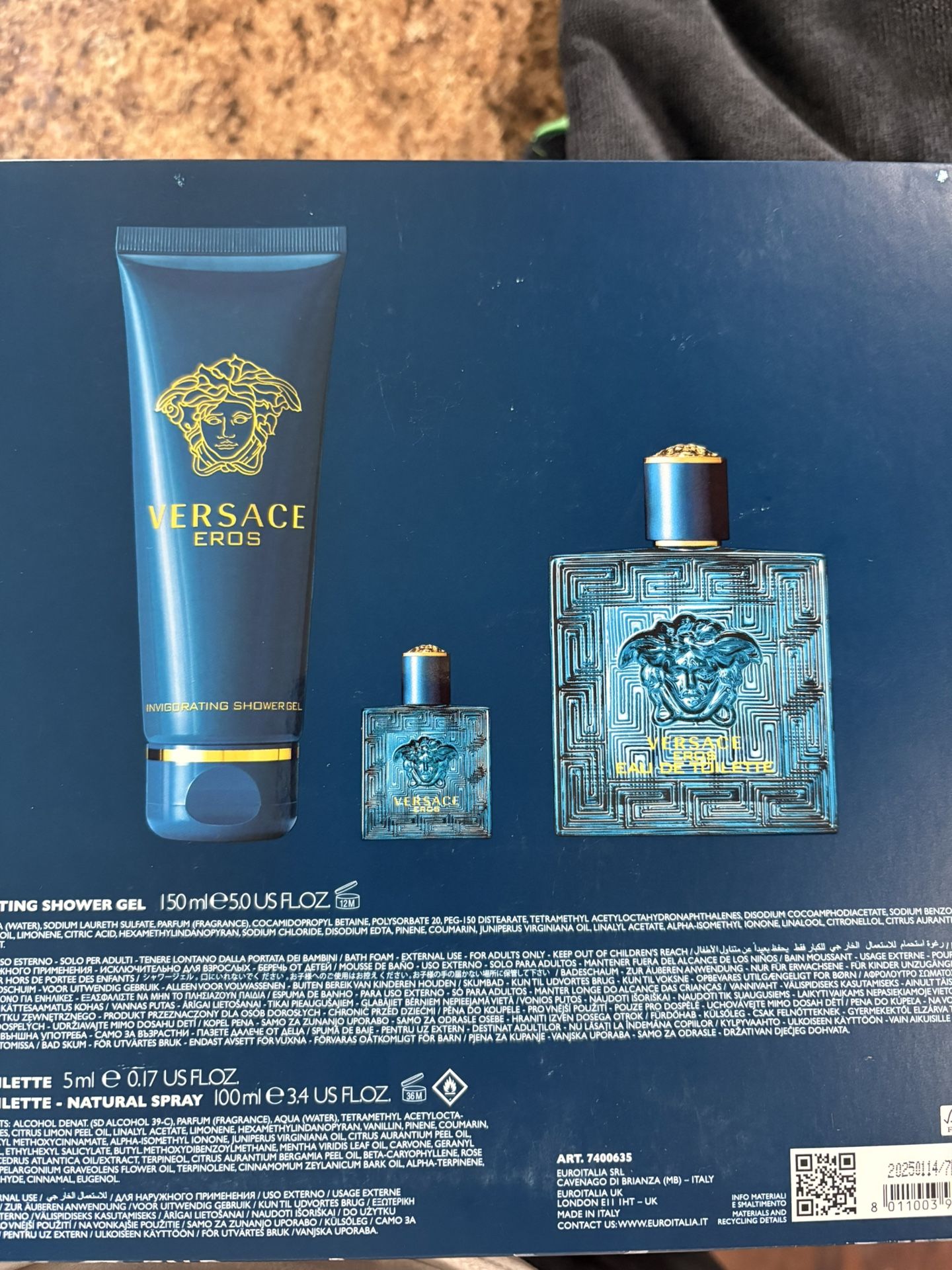 Versace Eros Perfume Set