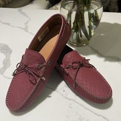 Bally Italian Men Leather Loafer Shoes