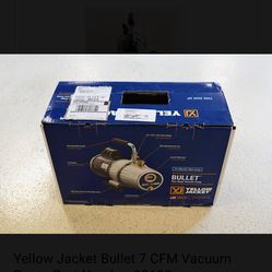 Yellow jacket Bullet X two stage vacuum pump