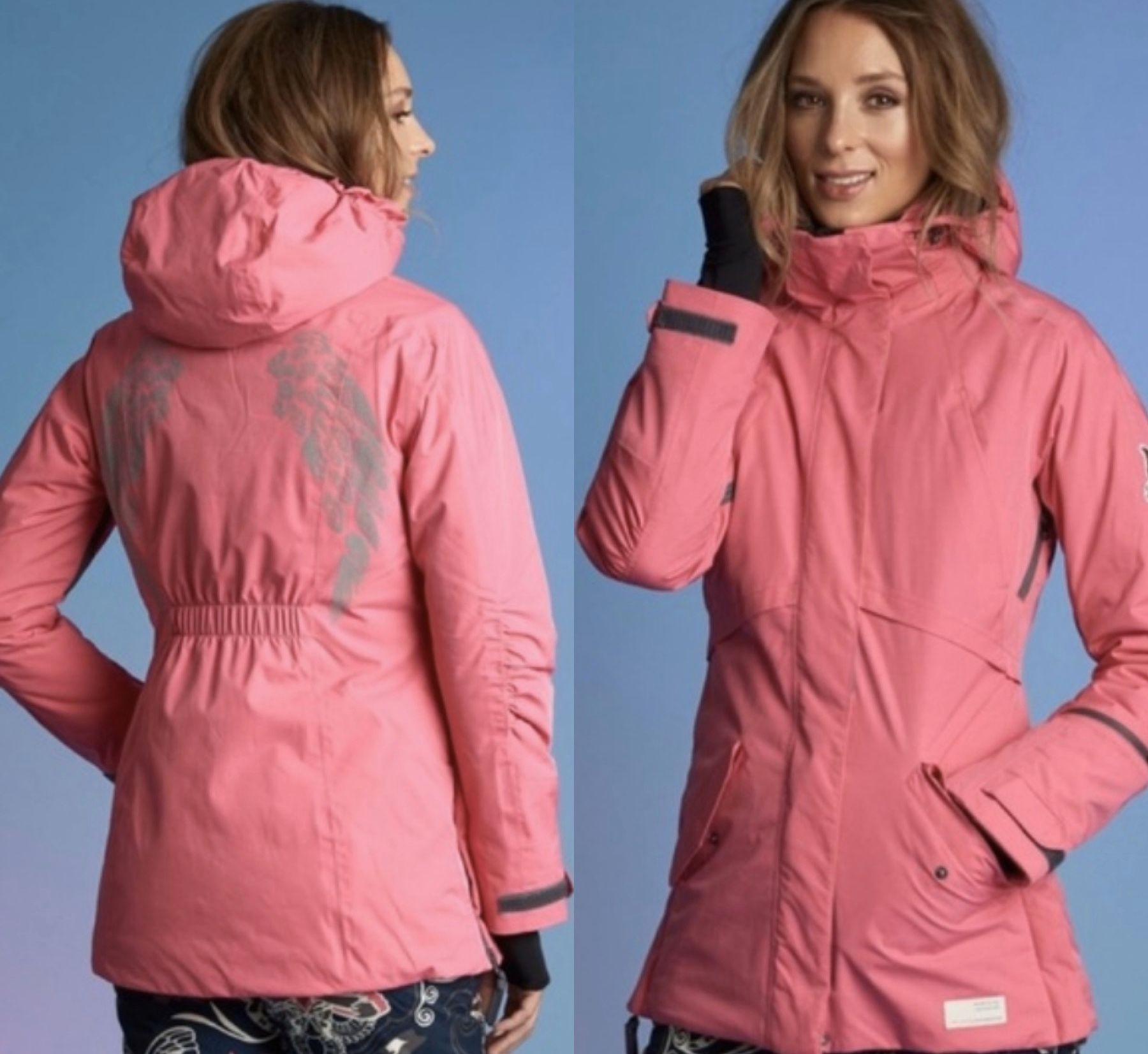 NWT $500 Odd Molly Pink Winged Love-Alanche Jacket 1