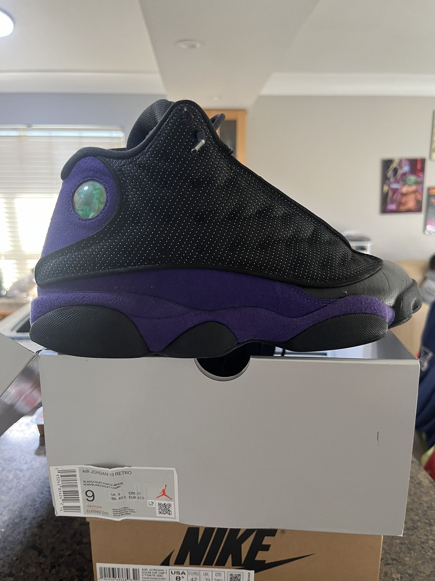 Jordan 13 Court Purple