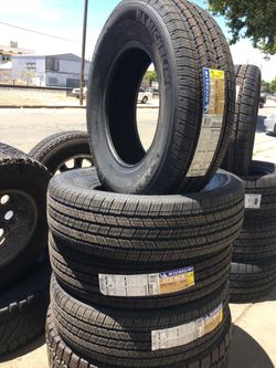 17” 4 new tires 246/75R17 Michelin