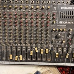 Mackie Cfx 12 Mixer $189