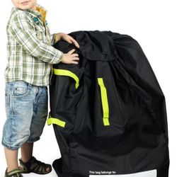 Brand New  Car Seat Travel Bag For Airplane with Padded Backpack Shoulder Straps, Gate Check Bag, Car Seat Bags for Air Travel Carseat Travel Cover, C