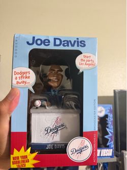 Joe Davis 2025 dodgers bobblehead