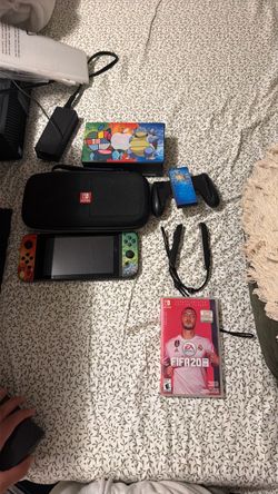 Nintendo switch w/ game and everything include from photo