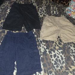 Boys 3 Pair Of Shorts.Two are Size 8 One Is Size 7