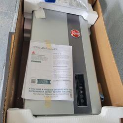 Rheem Tankless Water Heater New 