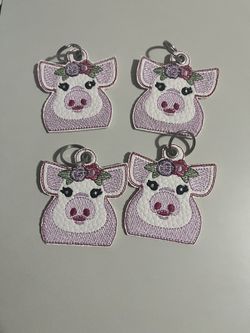 Little Pigs Key Chain Fob 